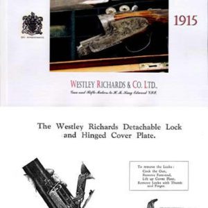 Westley Richards & Co. 1915 "Ovundo" Modern Gun Catalog