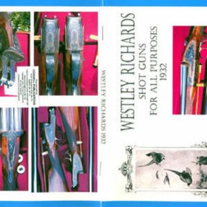 Westley Richards & Co. 1932 Gun & Rifle Works