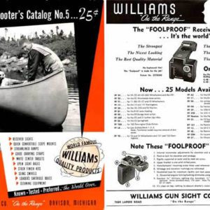 Williams 1954 Shooter's #5 Gunsight and Equipment Catalog