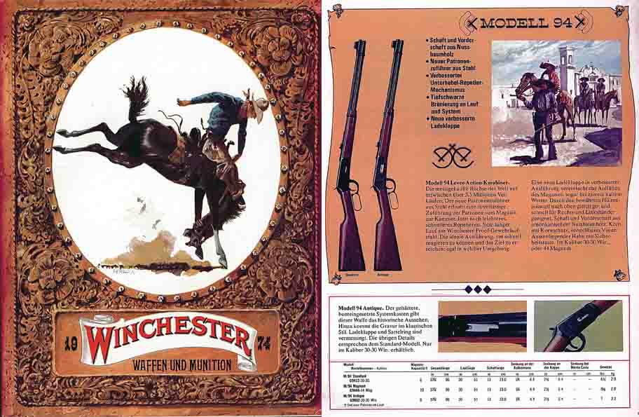 Winchester 1974 (in German) Gun Catalog - GB-img-0