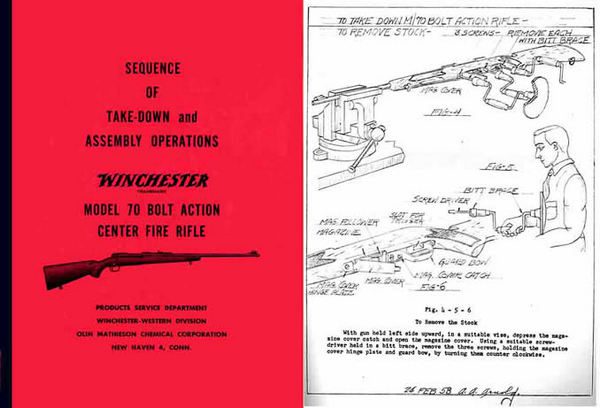 Winchester Model 70 Complete Takedown Manual - GB-img-0