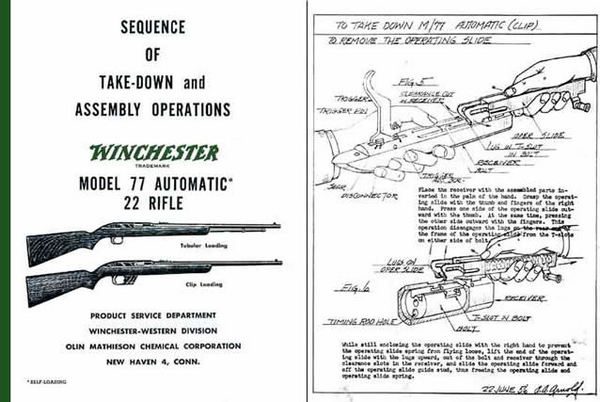 Winchester Model 77 Complete Takedown Manual - GB-img-0