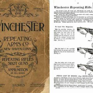 Winchester 1898 October- Gun and Ammunition Catalog #62