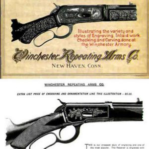 Winchester 1903 Circa Finished Arms Engraving & Carving Catalog