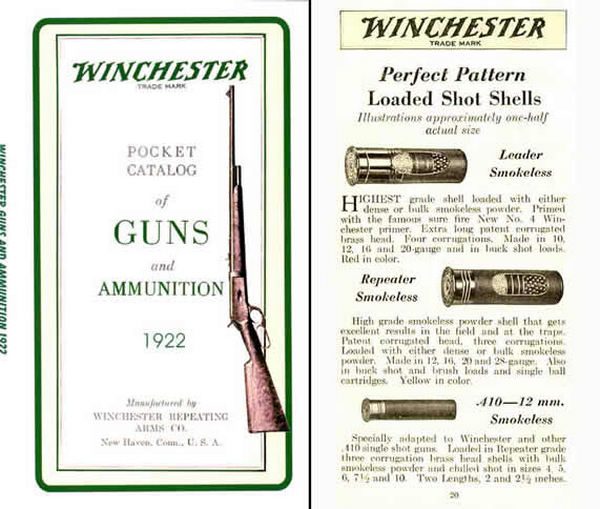 Winchester 1922 Catalog of Guns and Ammunition - GB-img-0