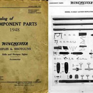 Winchester 1948 Component Parts Gun Catalog