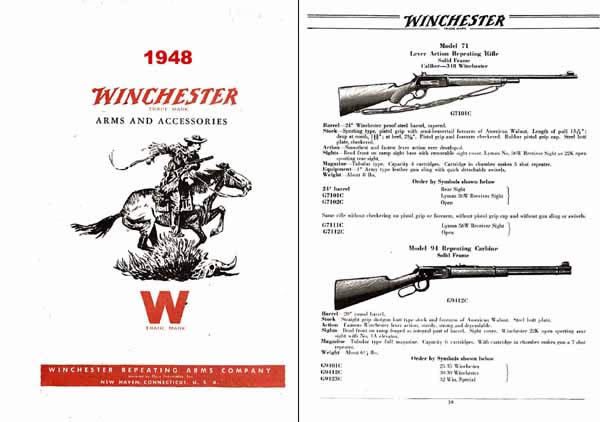 Winchester 1948 Small Catalog - GB-img-0