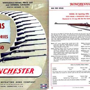 Winchester 1950 December Arms and Accessories Catalog
