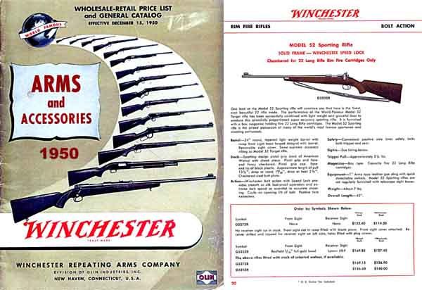Winchester 1950 December Arms and Accessories Catalog - GB-img-0