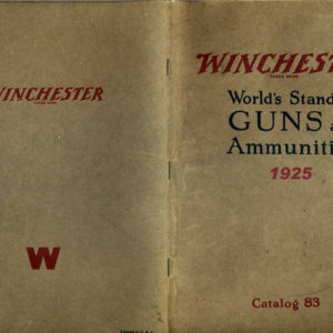Winchester 1925 Rifles & Shotguns Catalog