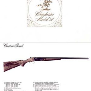 Winchester Model 21 Catalog