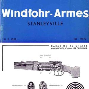 Windfohr-Armes, (Stanleyville, Belgian Congo) 1959 Circa