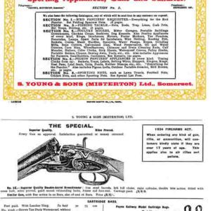 Young's Guns & Sundries (UK) 1939 Catalog