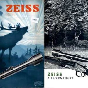 Zeiss (Ger) Rifle Telescopes 1938