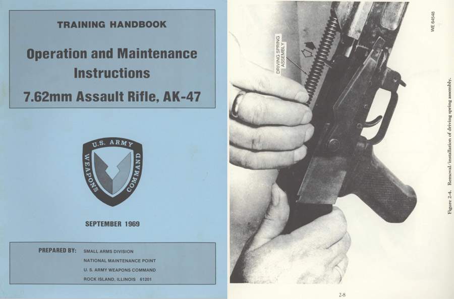 AK-47 - U.S. Army 1969 Training Handbook, Ops & Maint- GB-img-0