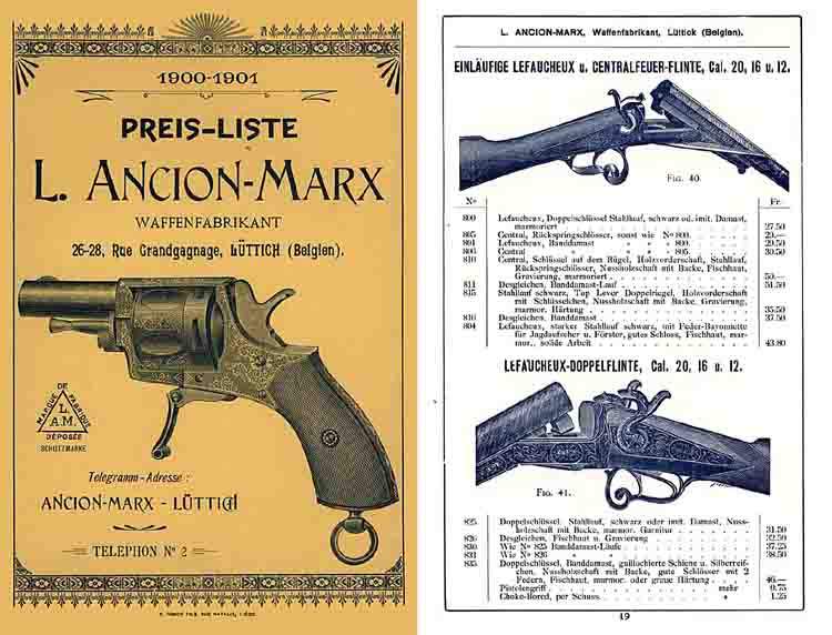 L. Ancion Marx 1900-1901 Waffenfabrikant - GB-img-0