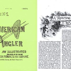 The American Angler August 1893