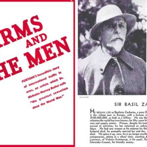 Arms and the Men 1934 (Arms Dealers of the 1930s)