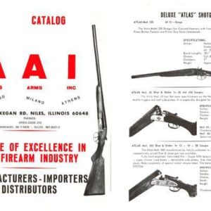 Atlas Arms Inc. 1965 Circa - Niles Il.
