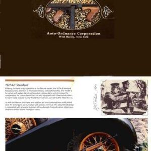 Auto Ordnance 1983 Corporation Thompson Catalog