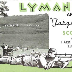 Lyman 1938 Circa Targetspot Rifle Telescopes