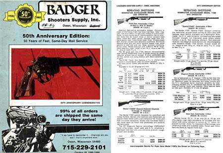 Badger Shooter's Supply, Inc 1985-86 Catalog- Owen WI - GB-img-0