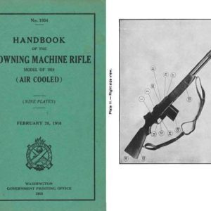 Browning 1918 BAR Automatic Rifle Handbook -Manual