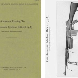 Browning 1942- 1964 rev M1918A2 Automatic Rifle Parts & Tools TM 9-1005-208-12 Manual