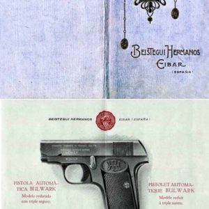 Beistegui Hermanos 1919 Pistols & Revolvers Catalog Eibar, Spain