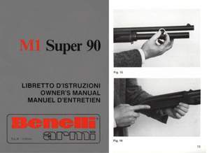 Benelli M1 Super 90 Manual - GB-img-0