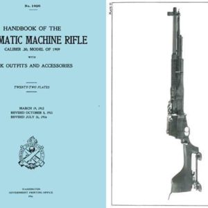 Hotchkiss 1916 Automatic Machine Rifle M1909 Benet-Mercier Handbook