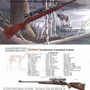 Bishop Gun Stocks 1959 Catalog