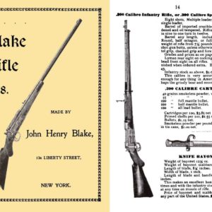 Blake Rifle 1898 Catalog/Manual by John Henry Blake