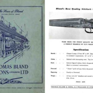 Thomas Bland Ltd. (London) 1954 Catalog