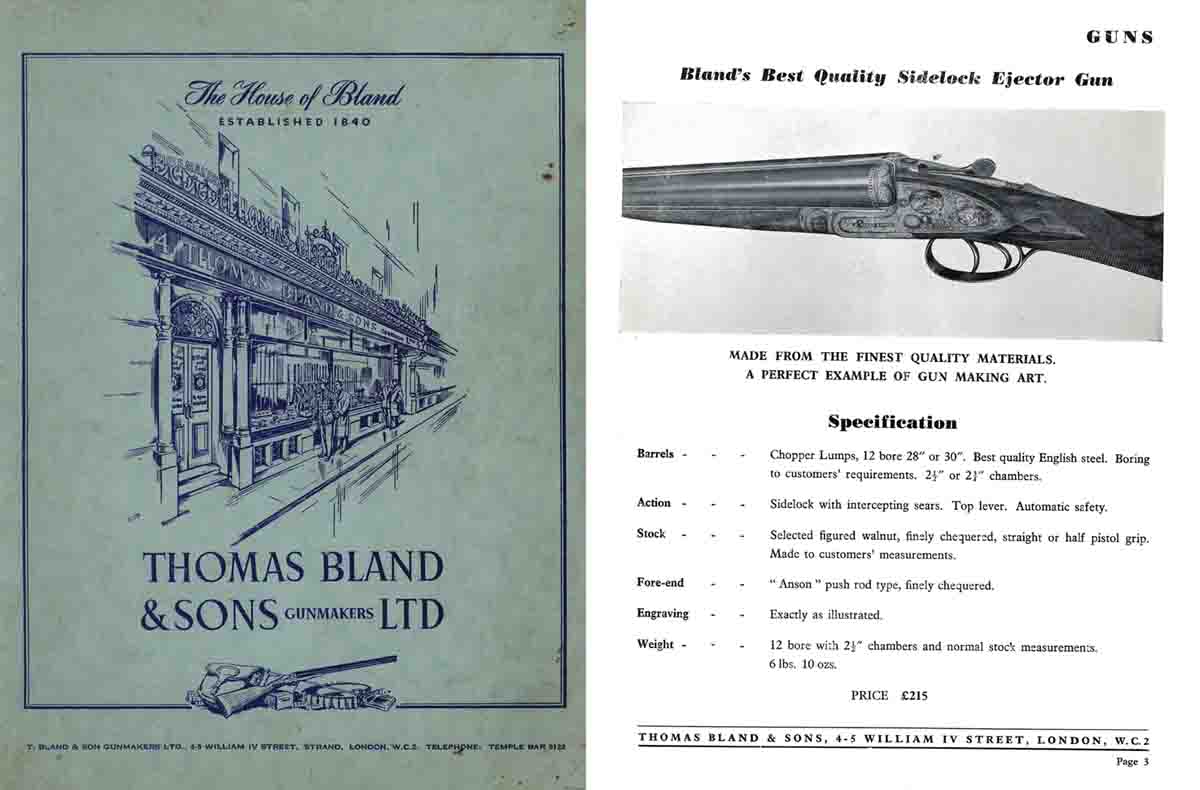 Thomas Bland Ltd. (London) 1954 Catalog - GB-img-0