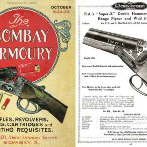 Bombay Armoury 1932-33 Season Catalogue (India)