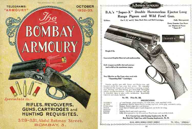 Bombay Armoury 1932-33 Season Catalogue (India) - GB-img-0