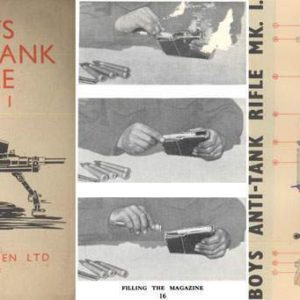 Boys .55 Anti-Tank Rifle MK1 1943 Manual (UK)