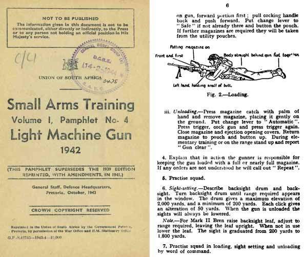 Bren 1942 .303 Light Machine Gun- Arms Union of SA -Manual - GB-img-0