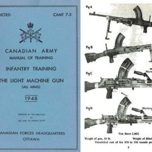 Bren 1948 Light Machine Gun Training Manual (Canadian)