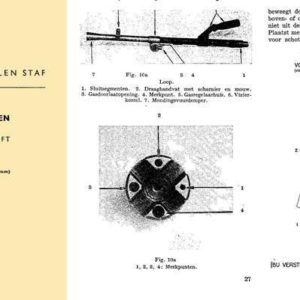 Bren 1945 Gun Lichte Vuurwapenen (Holland) -Manual