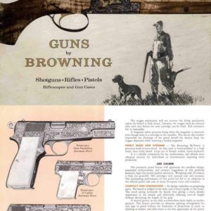 Browning 1963 Arms Co.- Shotguns, Rifles, Pistols Catalog