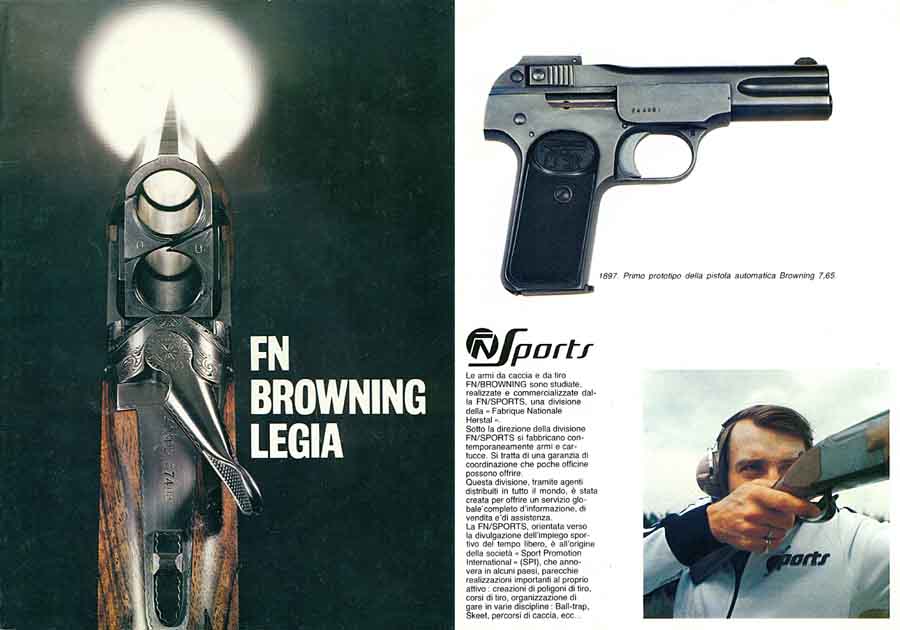 Browning 1979 FN Legia Arms Catalog (in Italian) - GB-img-0