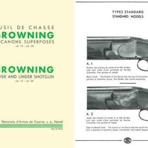 Browning 1952 (circa) FN Over and Under Superposes Models-Grades