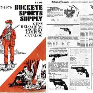Buckeye Sports 1975-6 Catalog, Canton, OH
