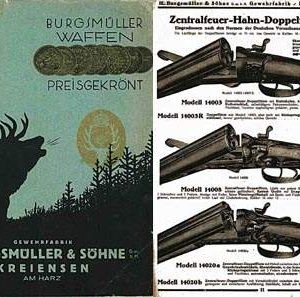 H. Burgsmuller & Sonne-Waffen Preisgekront 1930 (German)