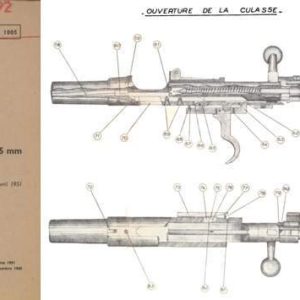 la carabine d'instruction de 5,5mm MODELE 1945, Paris, FR.- Manual