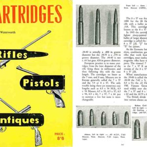 Cartridges for Rifles, Pistols & Antiques 1961 Circa (Australia)