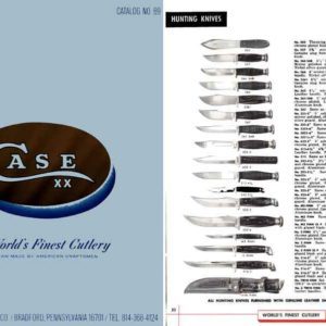 Case 1966 Knife Catalog Bradford, Pennsylvania