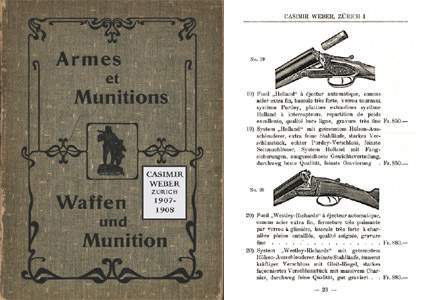 Casimir Weber- 1907-8 Moderne Waffen und Munition- Zurich- GB-img-0